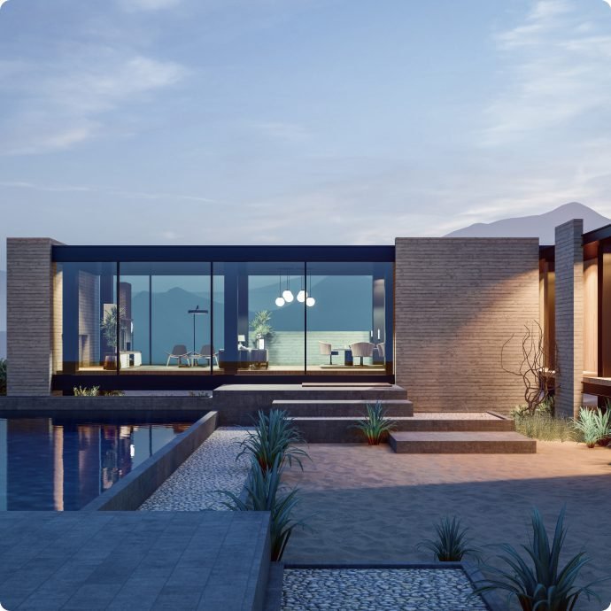 Luxury villa plots for sale featuring premium homes and private amenities