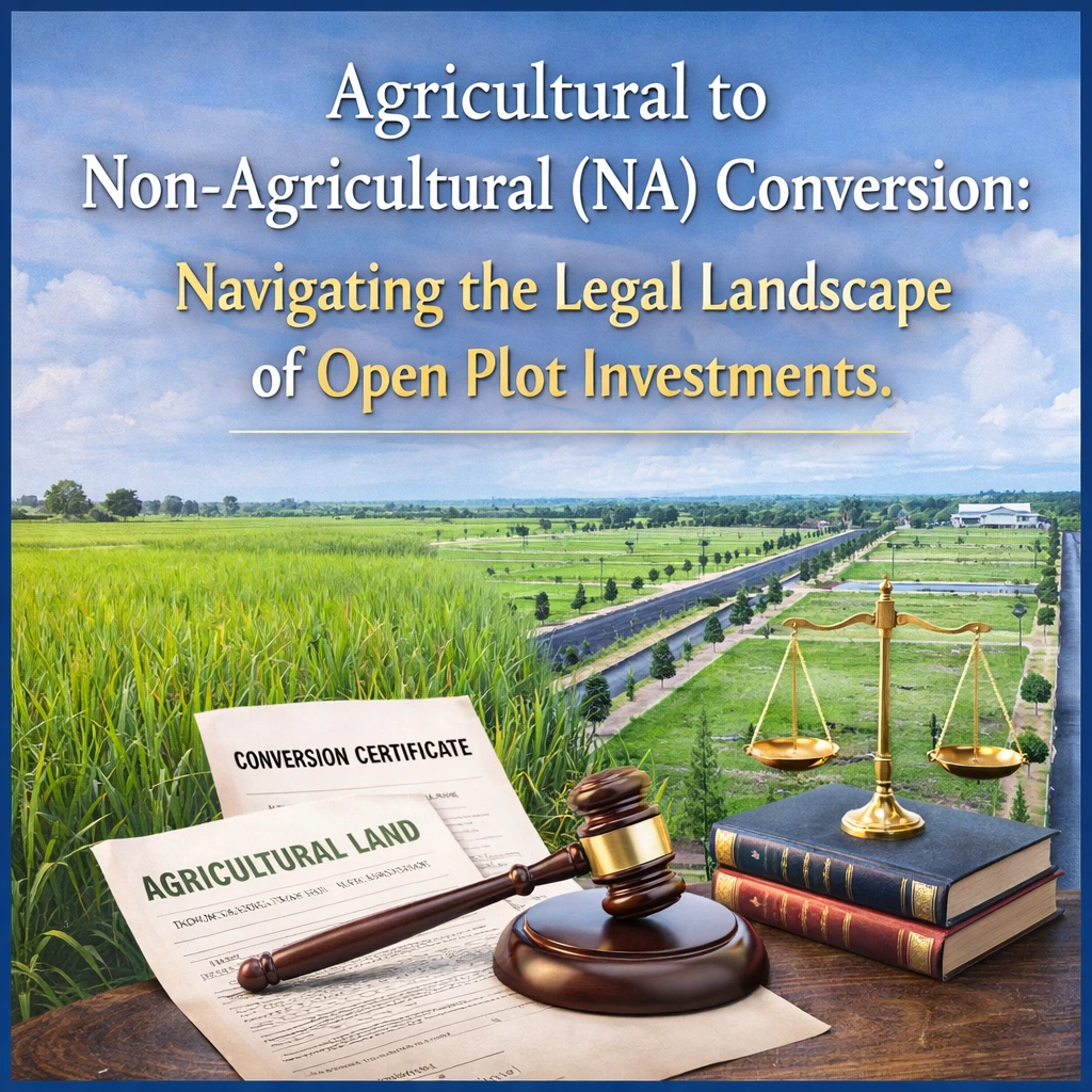 Agricultural to Non-Agricultural (NA) Conversion: Navigating the Legal Landscape of Open Plot Investments