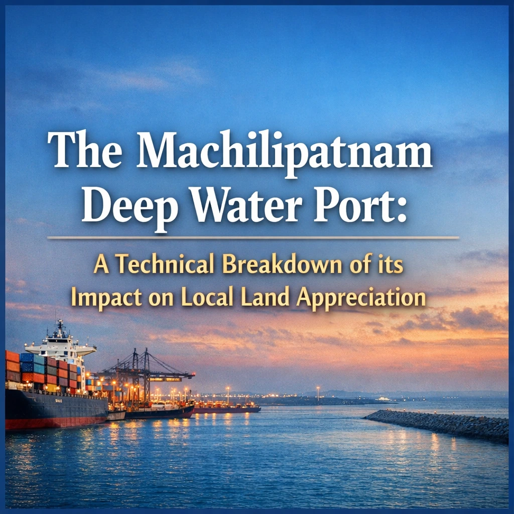 The Machilipatnam Deep Water Port: A Technical Breakdown of its Impact on Local Land Appreciation