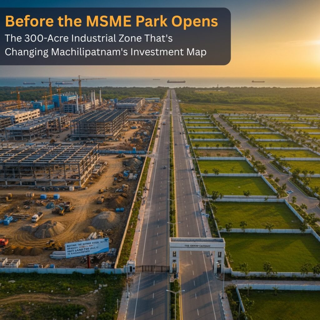 Before the MSME Park Opens: The 300-Acre Industrial Zone That’s Changing Machilipatnam’s Investment Map